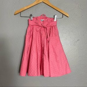 MonaLisa vintage toddler pink twirl maxi skirt 4